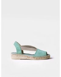 Toni Pons - Flat Suede Espadrille - Lyst