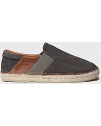 Toni Pons - Suede Espadrille With Elastics - Lyst