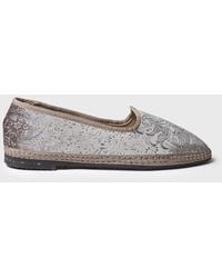 Toni Pons - Velvet Jacquard Fabric Mary Jane Shoe For - Lyst