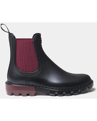 Toni Pons - Rain Boots With Contrasting Elastic Side Bands - Lyst