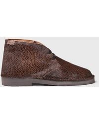 Toni Pons - Leather Ankle Boot With Polka Dot Print - Lyst