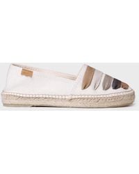 Toni Pons - Flat Espadrille With Ribbons - Lyst