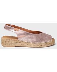 Toni Pons - Peep Toe Espadrille - Lyst