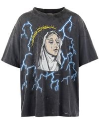 SAINT Mxxxxxx - Maria Short-Sleeved Tee - Lyst