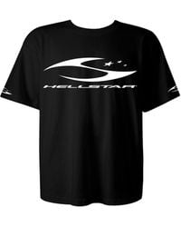 HELLSTAR - H Cursive Logo T-Shirt - Lyst
