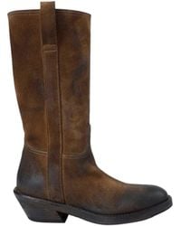 Ann Demeulemeester - Laxit Pull On Boots - Lyst