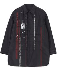 Yohji Yamamoto - Double Layer Padded Blouse - Lyst