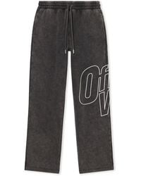 Off-White c/o Virgil Abloh - Outline Arrow Sweatpants - Lyst