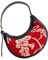 Marine Serre - Jersey Jacquard Towels Eclips Mini Bag - Lyst