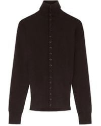 Lemaire - Buttoned Fitted Cardigan - Lyst