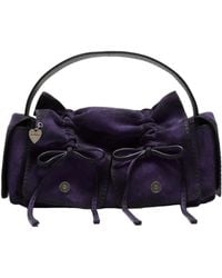 Acne Studios - Multipocket Suede Shoulder Bag - Lyst