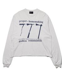 Enfants Riches Deprimes - 777 Long-Sleeved T-Shirt - Lyst