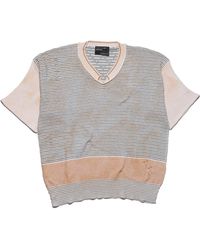 Enfants Riches Deprimes - Here Comes Alice Aged V-Neck Sweater - Lyst