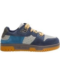 Acne Studios - Fuzzy Low Top Sneakers (/) - Lyst