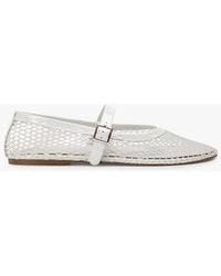 Tony Bianco - Mia Mesh/Patent Casual Flat - Lyst