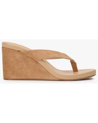 Tony Bianco - Avanti Wheat Suede Casual Wedge - Lyst