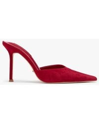 Tony Bianco - Nash Scarlet Suede Dress Shoe - Lyst