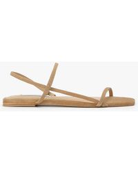 Tony Bianco - Rimini Wheat Suede Flat Sandal - Lyst