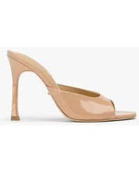 Tony Bianco - Dreamer Nude Patent Dress Sandal - Lyst