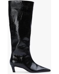 Tony Bianco - Evysa Croc Dress Boot Calf - Lyst