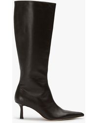 Tony Bianco - Quest Chocolate Nappa Dress Boot Calf - Lyst