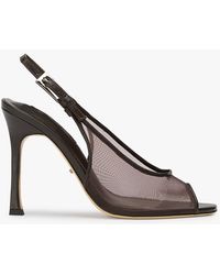 Tony Bianco - Dare Choc Nylon/Choc Dress Sandal - Lyst