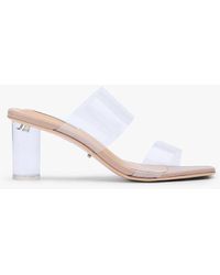 Tony Bianco - Sabelle Clear Vynalite/Skin Capretto Dress Sandal - Lyst