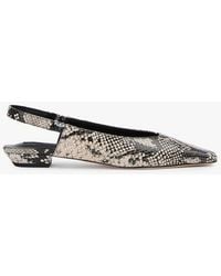Tony Bianco - Akita Ecru Snake Casual Flat - Lyst