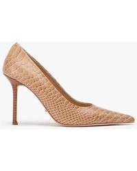 Tony Bianco - Niki Tan Python Dress Shoe - Lyst