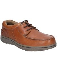 Hush Puppies Winston Victory Causal Lace Up Shoe Tan 28381 - Brown