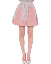 Comeforbreakfast Mini Short Pleated Skirt Pink Mom10048