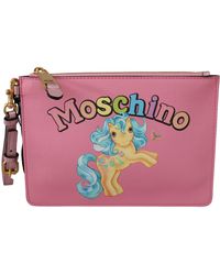 Moschino Pink My Little Pony Nd Purse Clutch Bag