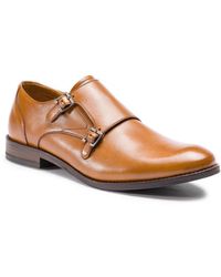 Clarks Edward Monk Leather Shoes - Multicolour