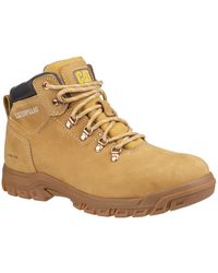 Caterpillar Mae Lace Up Safety Boot Honey 28171 - Natural