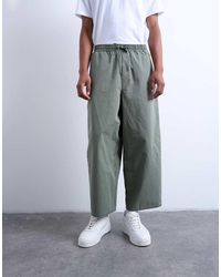 TOPMAN - Ripstop Barrel Trousers - Lyst