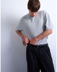 TOPMAN - Boxy Oversized T-shirt - Lyst
