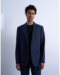 TOPMAN - Relaxed Wool Touch Suit Jacket - Lyst