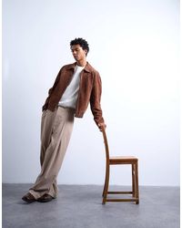 TOPMAN - Relaxed Smart Trousers - Lyst