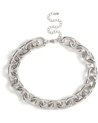 TOPMAN Ilver Link Choker - Metallic