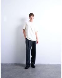 TOPMAN - Relaxed Fit T-shirt - Lyst