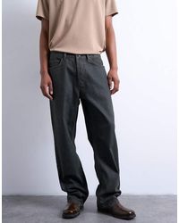 TOPMAN - Rigid Straight Leg Jean - Lyst
