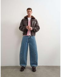 TOPMAN - Rigid Barrel Fit Jean - Lyst