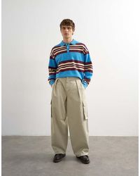 TOPMAN - baggy Fit Cargo Trouser - Lyst