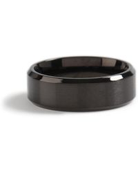 TOPMAN Band Ring - Black