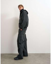 TOPMAN - Baggy Fit Waterproof Utility Trouser - Lyst