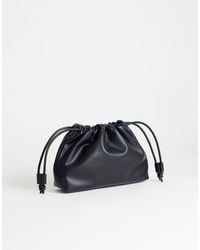 TOPSHOP - Celia Medium Ruched Clutch Bag - Lyst