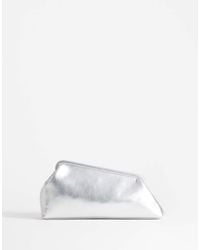 TOPSHOP - Anna Medium Angular Clutch Bag - Lyst
