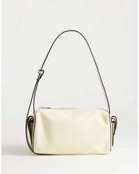 TOPSHOP - Sabrina Medium Suedette Shoulder Bag With Pockets - Lyst