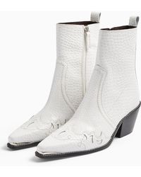 topshop cowboy boots