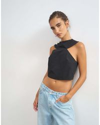 TOPSHOP - 90s Cutaway Top - Lyst